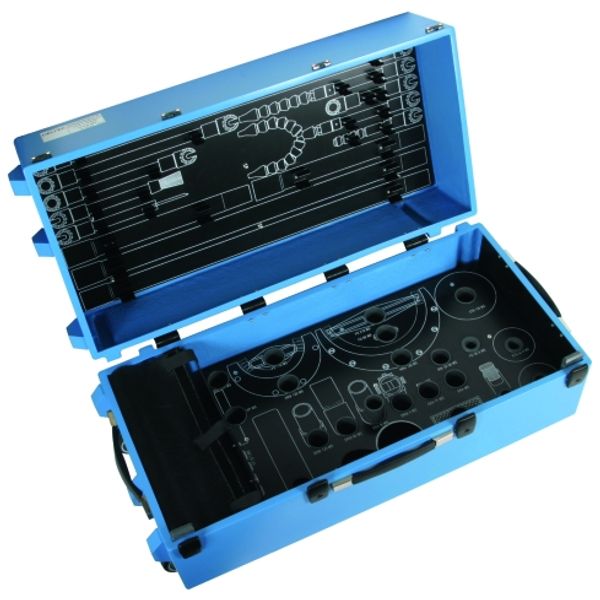 GRP case, empty 850x410x400mm for MS combined cleaning set image 1
