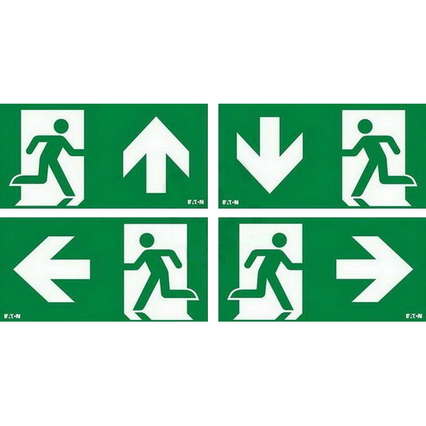 Safety Sign Kit SafeLite SL20 SL24A 4pcs image 1