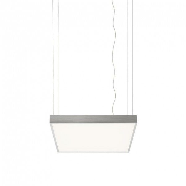 STRUCTURAL LED 55x55 pendant brushed aluminum 230V LED 48W 3000K image 1