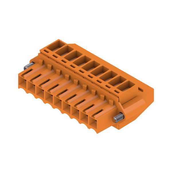 PCB plug-in connector, female plug, 3.50 mm, Number of poles: 9, 90°, Clamping yoke connection, Clamping range, max. : 1.5 mm², Box image 3