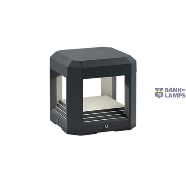 Logone LED wall lamp anthracite image 1