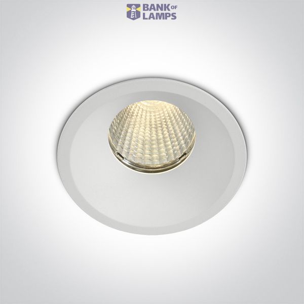 10112TP/W/V WHITE COB 12W CCTV IP65 DARK LIGHT 700mA image 1