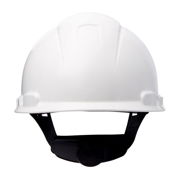 3M™ Hard Hat, Ratchet, Ventilated, Plastic Sweatband, White, H700N-VI image 6