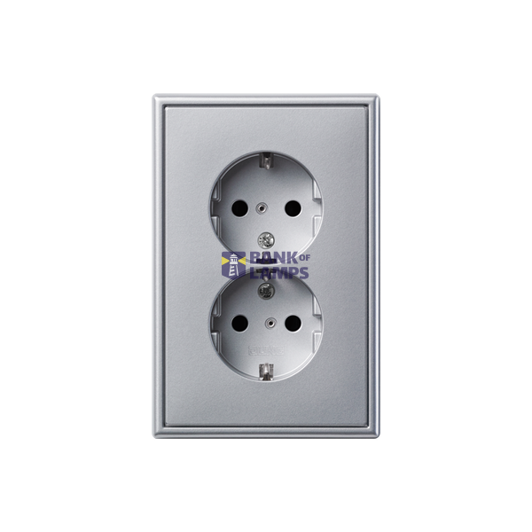 Socket. LS-alu. 2-vdg.ki.veil.besch.cont.. image 1