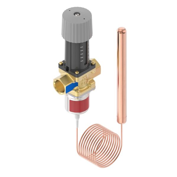 Thermo. operated water valve, AVTA 20, G, 3/4 image 1