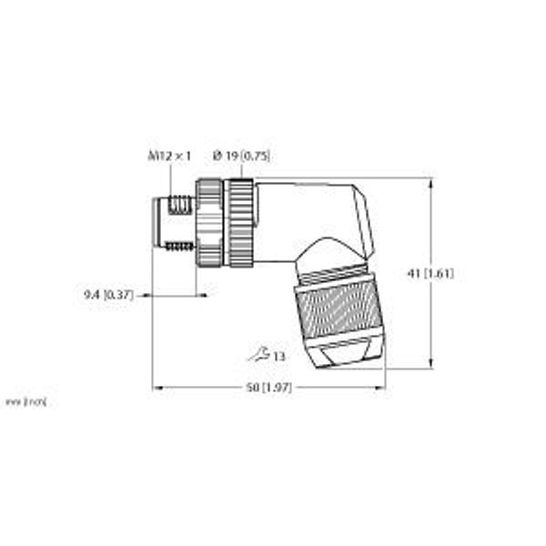 Field-Wireable Connector Industrial Ethernet   FW-EWSSM0426-FD-P-0408 image 1