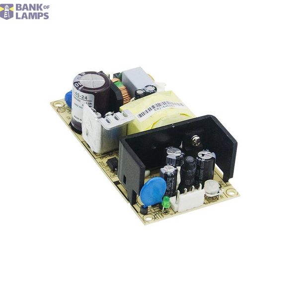 MeanWell EPS-45 open frame single output SNT open-frame 40W PFC 7,5V/5,4A image 1