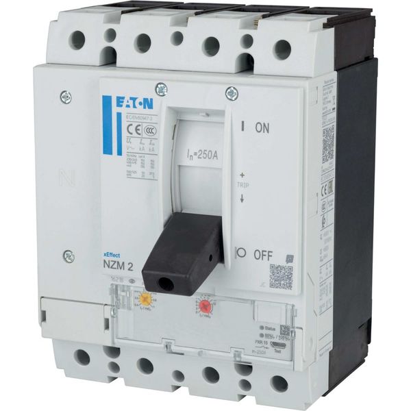 NZMH2-4-AX250 NZM2 PXR10 circuit breaker, 250A, 4p, Screw terminal image 17