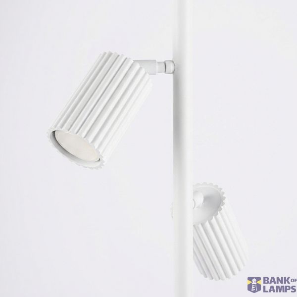 Floor lamp KARBON 3 white image 4