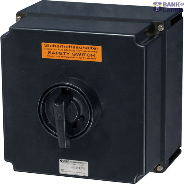 Safety switch for zone 22, Variant: 40A-6P, Material: GRP image 2