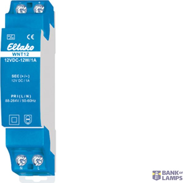 Wide-range switching power supply unit 12V DC image 1