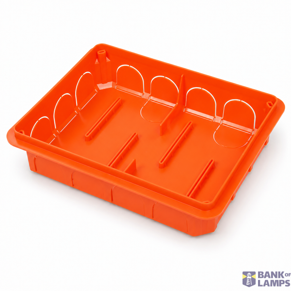 Flush Mount Square Junction Box 190x145 IP30 image 1