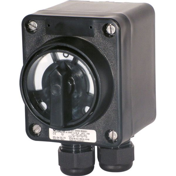 T0-1-8214/I1 Changeoverswitches, T0, 20 A, surface mounting, 1 contact unit(s), Contacts: 2, 45 °, momentary, With 0 (Off) position, with spring-return from both d image 597