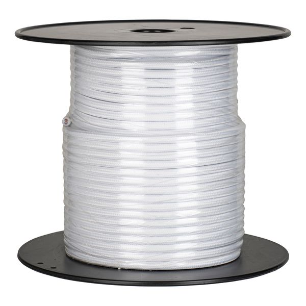 Textile Cable 3C White 50m Roll image 1