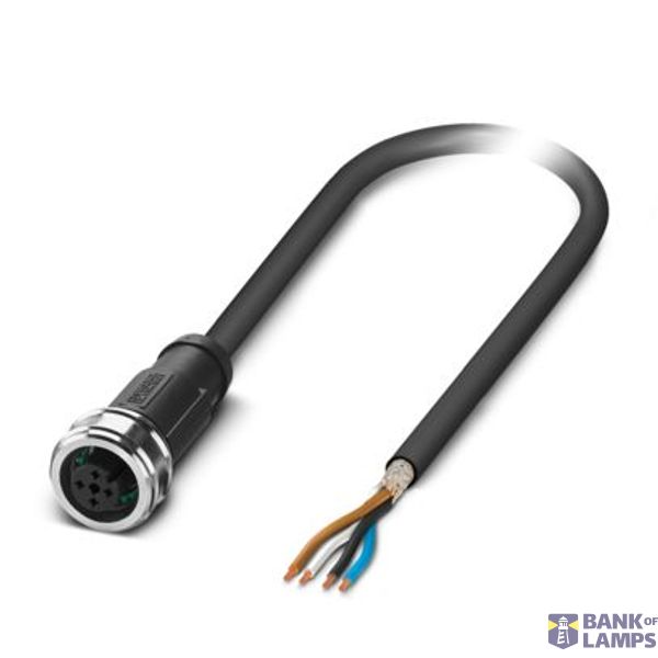 SAC-4P-15,0-PUR/P12FS SH - Sensor/actuator cable image 1