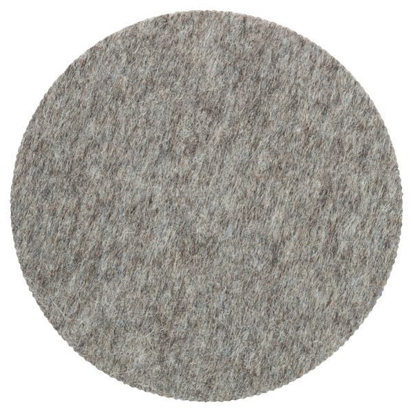 Polishing felt hard, 128 mm image 1