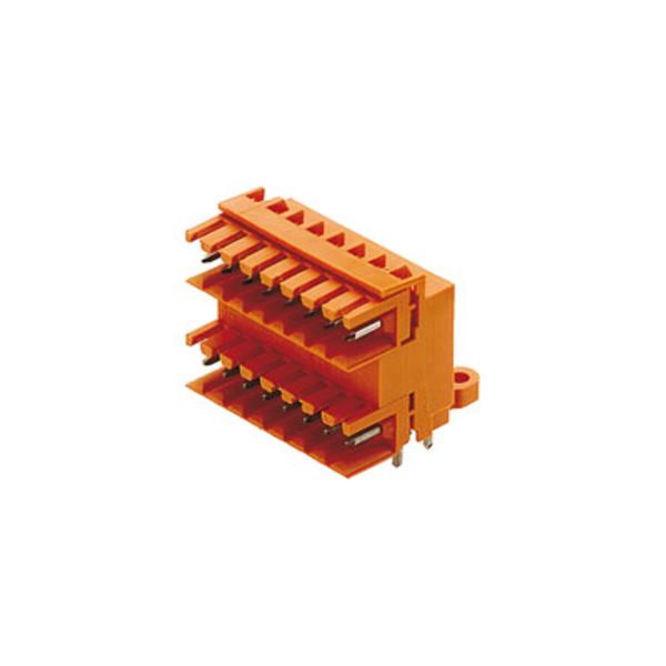 PCB plug-in connector, male header, open side, THT solder connection, 3.50 mm, Number of poles: 20, 90°, Solder pin length (l): 4.5 mm, tinned, black, Box image 3