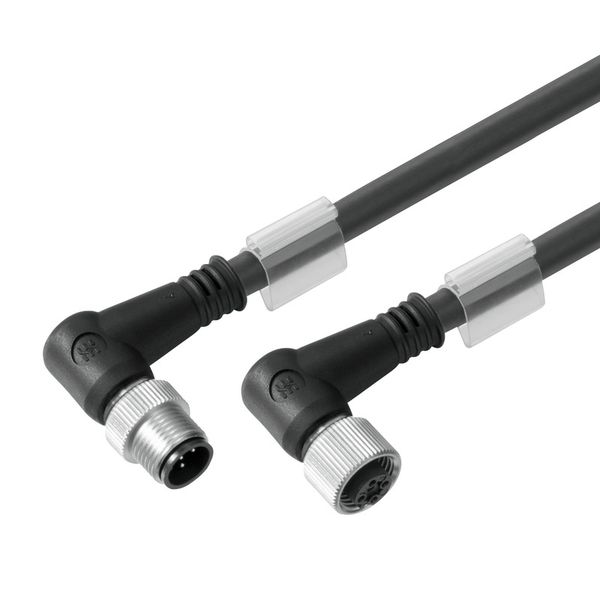 Sensor/actuator line, Connecting line, M12 / M12, Number of poles : 8, 2 m, Shielded: Yes, LED: No, Sheath material: PUR, Halogen: No image 2
