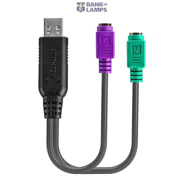 USB to PS/2 Converter Converts a USB port into two PS/2 ports image 2