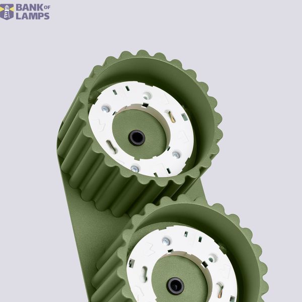 Ceiling lamp AURA 2 olive green Gx53 image 11