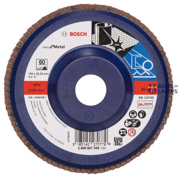 Flap disc X571, Best for Metal image 1