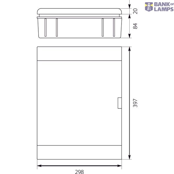 SRp-24 flush-mounted switchgear (N+PE) image 2