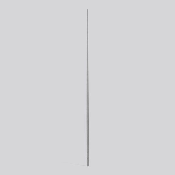 Steel pole D 191 H 10000 d 76 colour: uncoated image 2