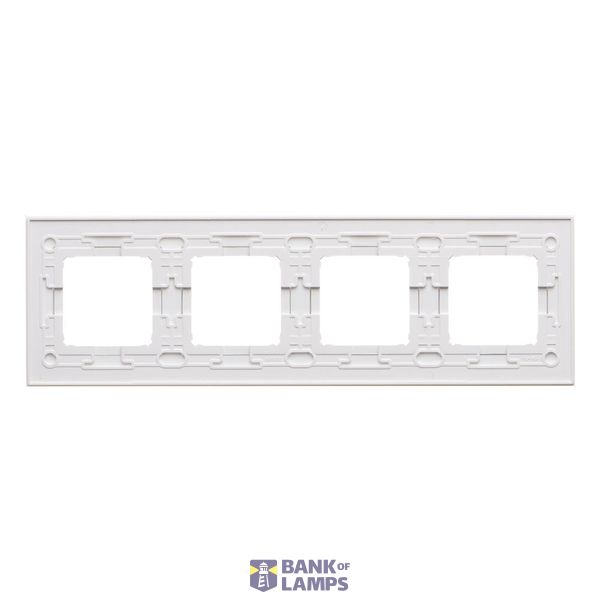 RTV pass-through aerial socket, atten.: 10dB, white image 1