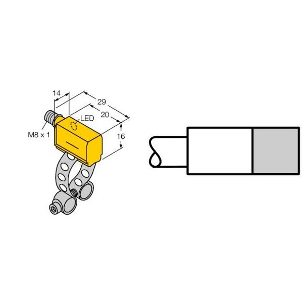 Magnetic Field Sensor Magnetic-inductive Proximity Sensor   BIM-PST-AP6X-V1131/S235 image 1