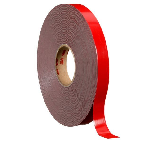 3M™ VHB™ Tape 4611F, Dark Grey, 19 mm x 3 m, 1.1 mm, Short roll image 2