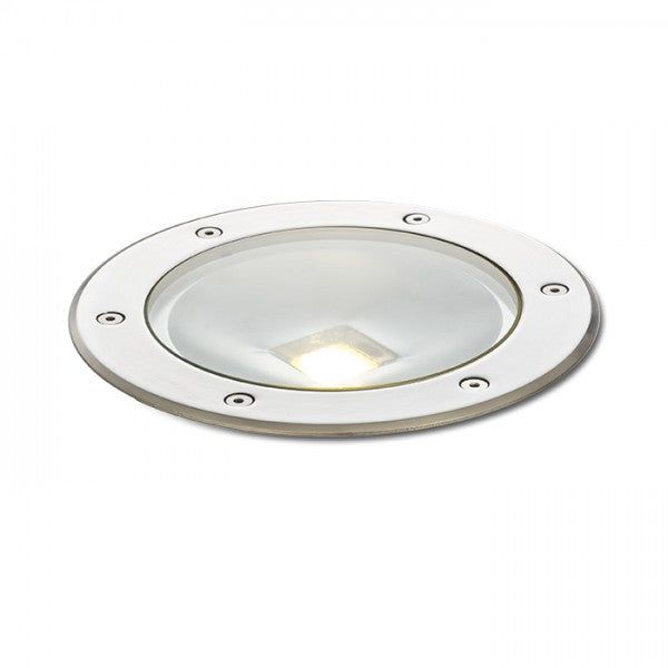 TERRA recessed stainless steel 230V LED 20W 120° IP65 3000K image 1