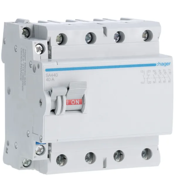 Four-pole switch 4x40A 4.5M image 1