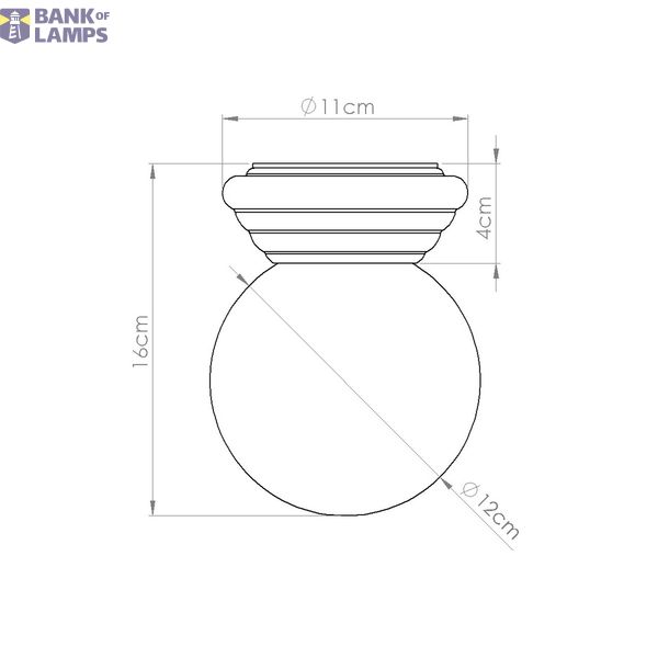 Ceiling lamp ZORI green IP44 image 5