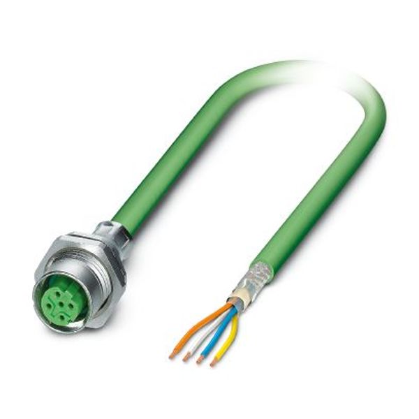 VS-FSDBPS-OE-93G-LI/0,5 - Device connector, rear mounting image 2