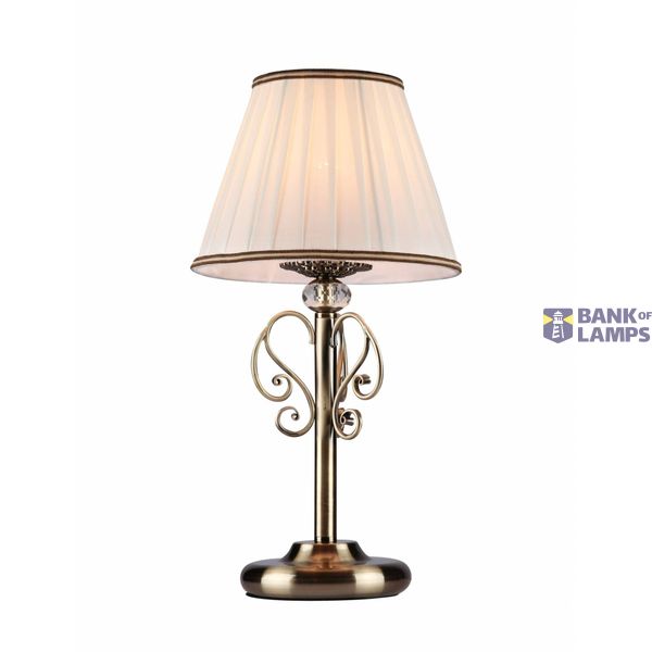 Elegant Vintage Table Lamps Bronze Antique image 3