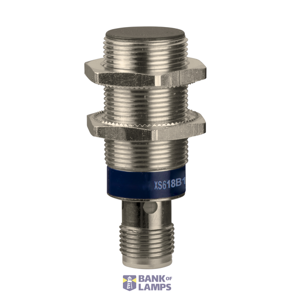 Inductive proximity sensors XS, inductive sensor XS6 M18, L74mm, brass, Sn8mm, 12...48 VDC, M12 image 1