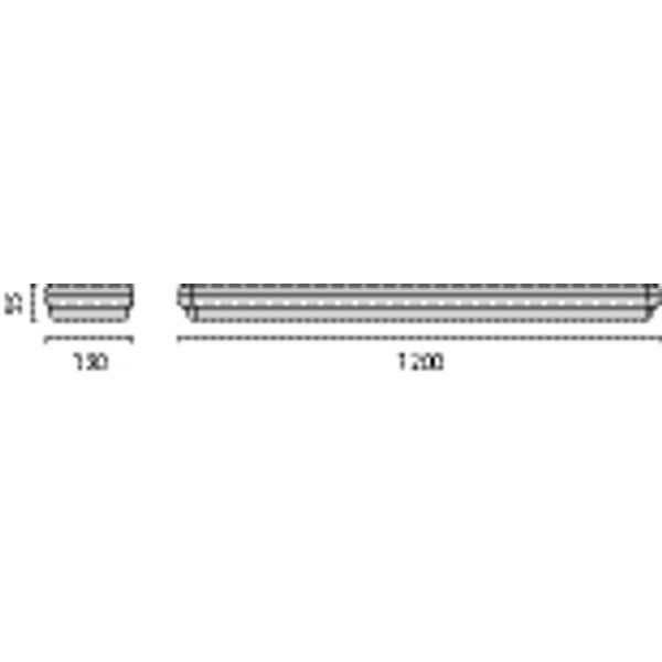 WL1200 RECT 28/37W S/B 830/840 DALI image 6