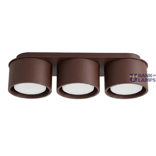 Ceiling lamp MODO 3 brown Gx53 image 1