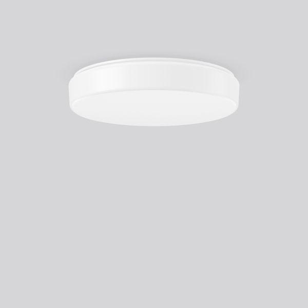 Flat Polymero Kreis, 19 W, 2150 lm, 840, white, DALI Ceiling and wall  image 1