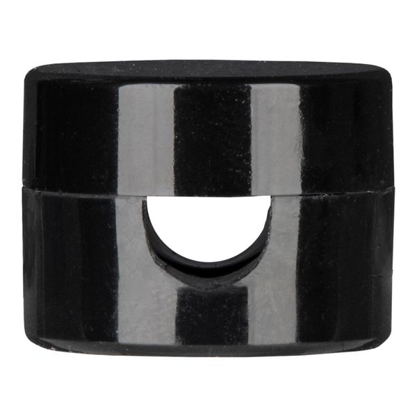 Wall Cord Grip Round Plastic Black image 2