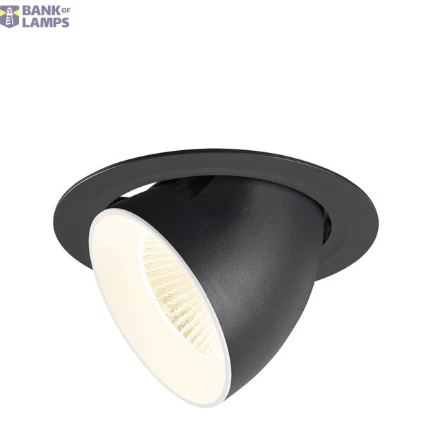 NUMINOS© GIMBLE XL, recessed ceiling light, 4000K, 20ø bl/wh image 1