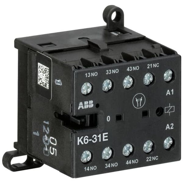 K6-31E-80 Mini Contactor Relay 220-240V 40-450Hz image 1