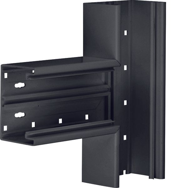 T-piece of base profile for BR 68x100mm lid 80mm in graphite black image 1