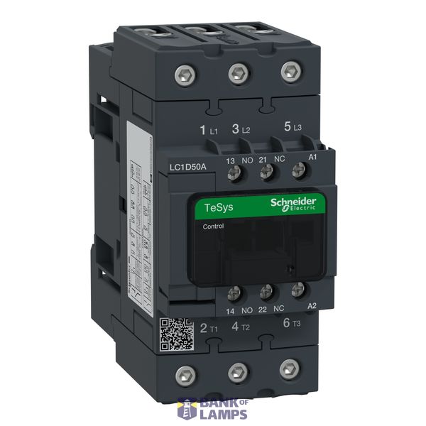 CONTACTOR EVERLINK 3P AC3  50A SPOEL  24 image 1
