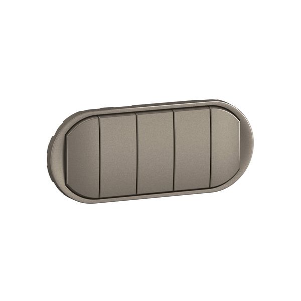 5 COMPACT ROCKERS TITANIUM image 1