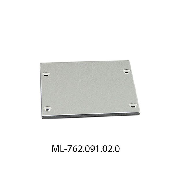 End cap for ZT without hole, metal, 1 pc image 1