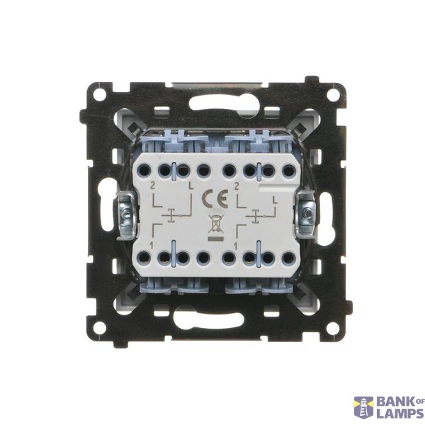 SOON ON SALE, HDMI 2.1 socket + computer socket RJ45 cat.6, (module), Simon 24, IP20, cashmere, HDMI Standard: HDMI 2.1 image 1