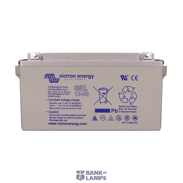 Victron Energy Akumulators 12V/90Ah Gel Deep Cycle Batt. image 1