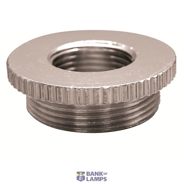 Reducer Notched Nickel Plated Brass M20-M16 Metallic Raw color image 1