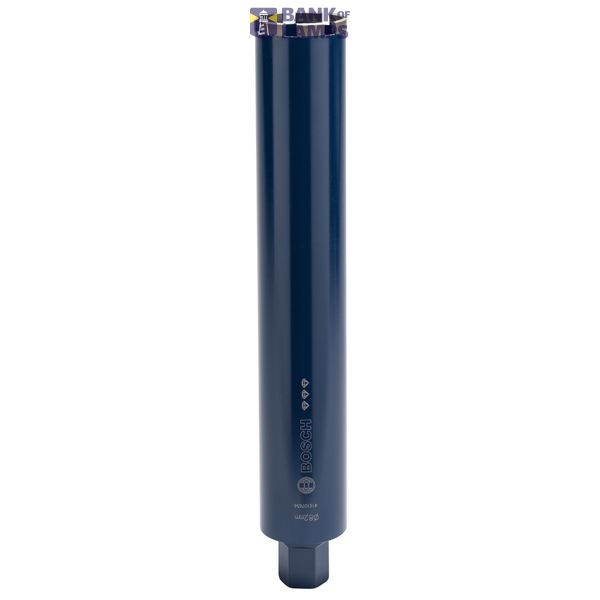 Diamond wet core cutter 1 1/4" UNC Best for Concrete 82 mm, 450 mm, 7 segments, 11.5 mm image 1